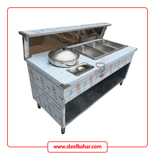 Custom Corn Pot Warmer Counter