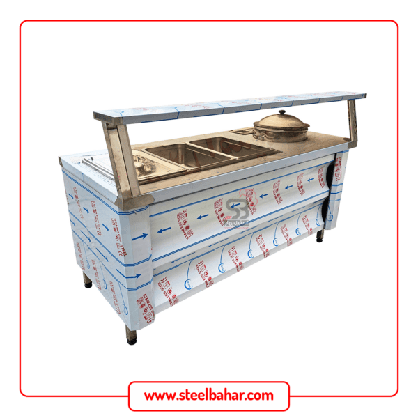 Custom Corn Pot Warmer Counter