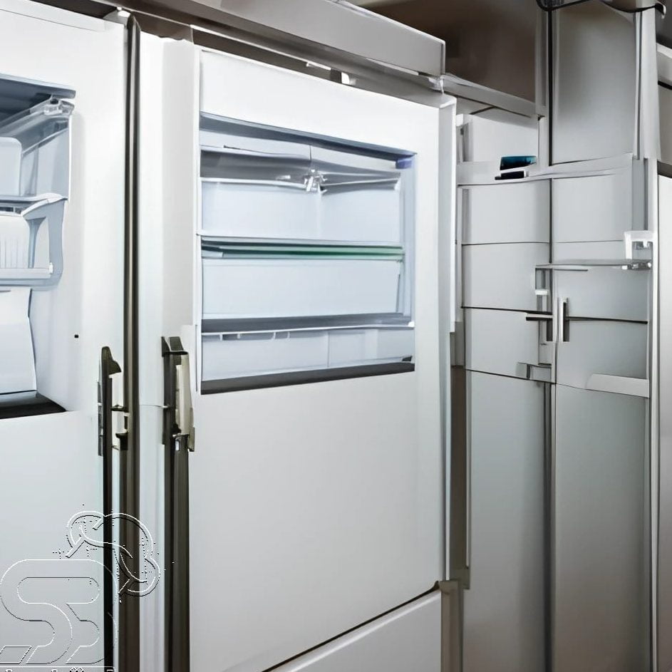 استیل بهار Refrigerator and freezer in the industrial kitchen edited